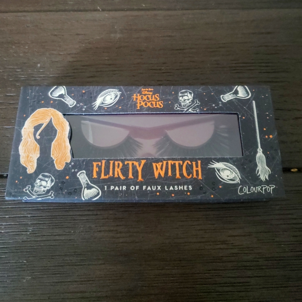 Colourpop Disney Hocus Pocus Flirty Witch Eyelashes NIB